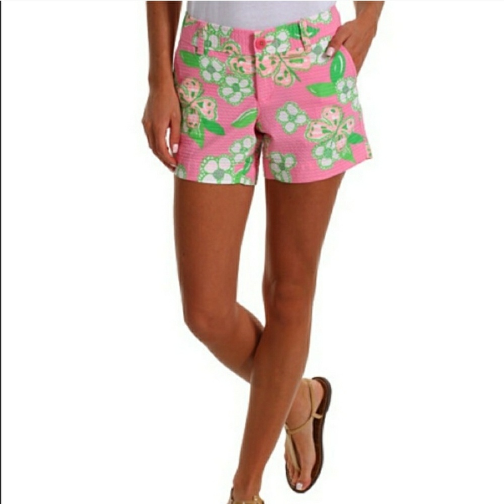 Lilly Pulitzer Tootie Butterfly Callahan Shorts 12